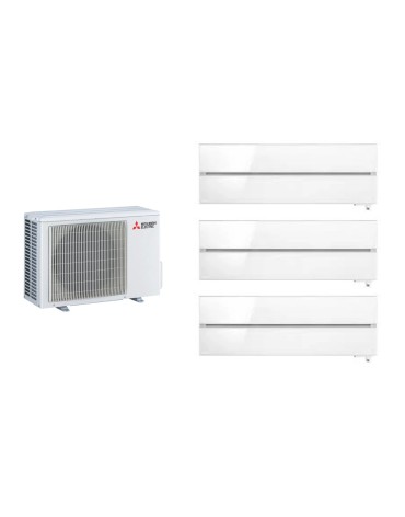 Aparat de aer condiționat multisplit Mitsubishi Electric cu trei unități interne Kirigamine Deluxe 12000 BTU, garanție 60 luni